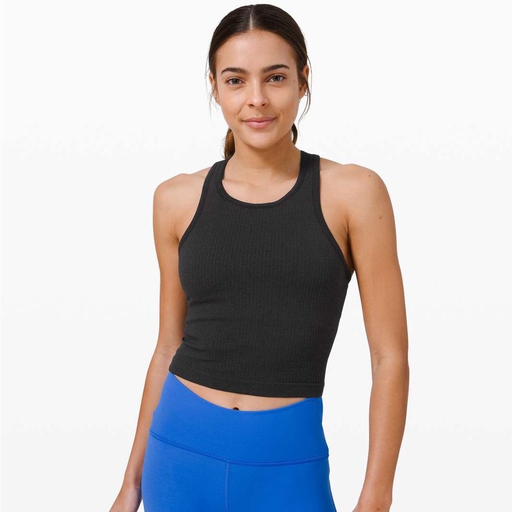 lululemon ebb to street crop tank top